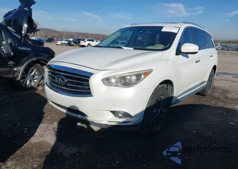 2013 Infiniti Jx35 z USA, uszkodzony, nr VIN 5N1AL0MM3DC301984